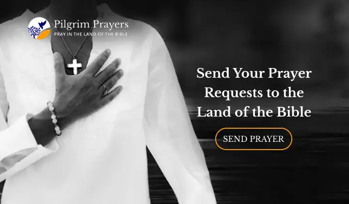 Online submission of Jerusalem faith prayers to biblical sites through Pilgrim Prayers