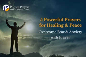 Five powerful healing prayers to help overcome fear and anxiety.