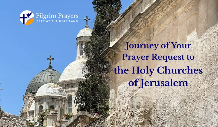 Heartfelt prayers nestled in the timeless embrace of the Holy Land