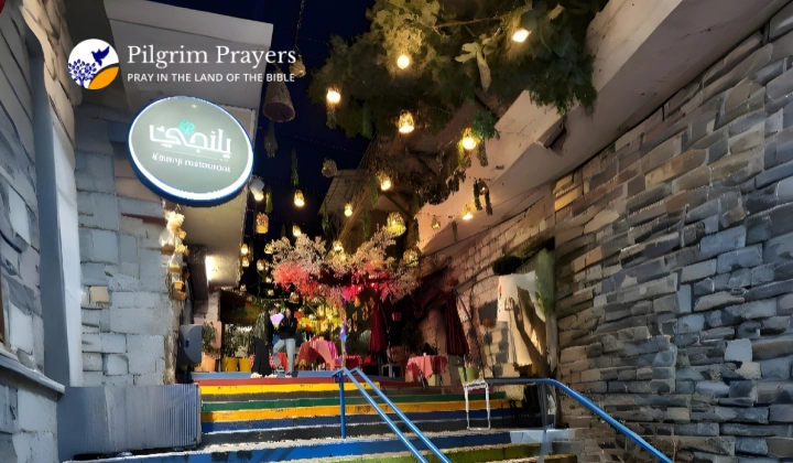 Modern Nazareth in Israel, the town where Mary received the angel’s message and where Jesus spent his childhood