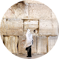 Oração no Muro das Lamentações para o Brasil