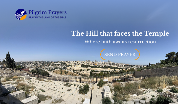 Send your prayers to the holy land with Pilgrim Prayers.
